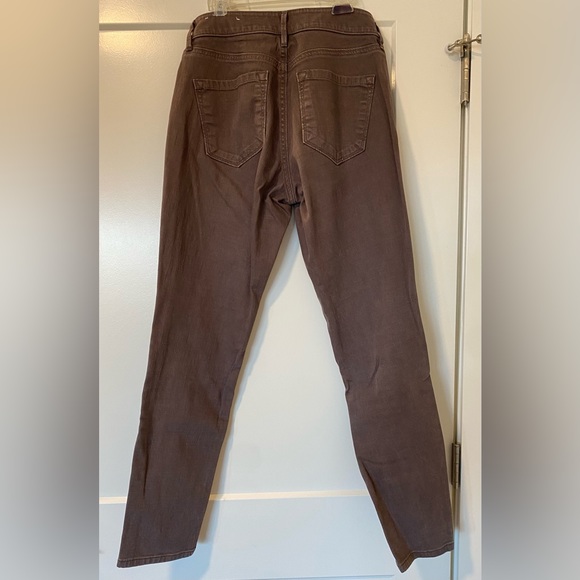 Ann Taylor Loft - Curvy Skinny Jeans - Light Brown - Size 27/4 - Picture 2 of 4